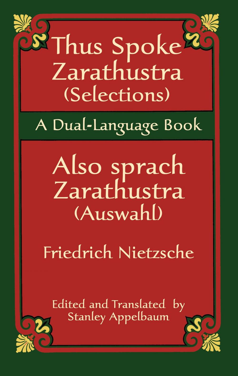 Big bigCover of Thus Spoke Zarathustra (Selections)/Also sprach Zarathustra (Auswahl)