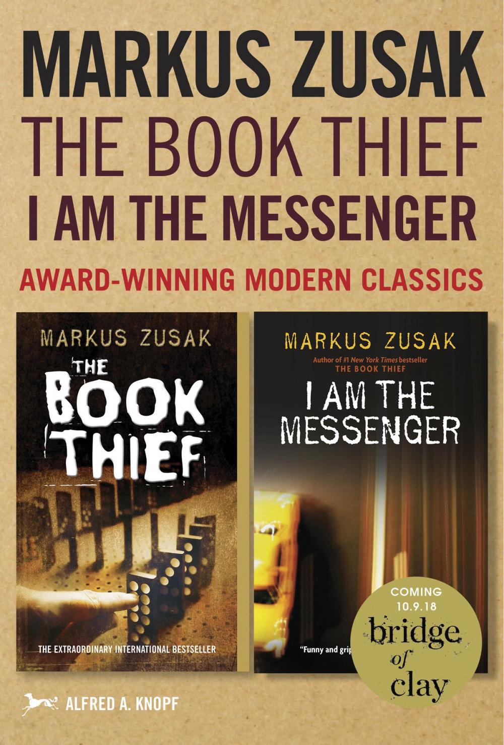 Big bigCover of Markus Zusak: The Book Thief & I Am the Messenger