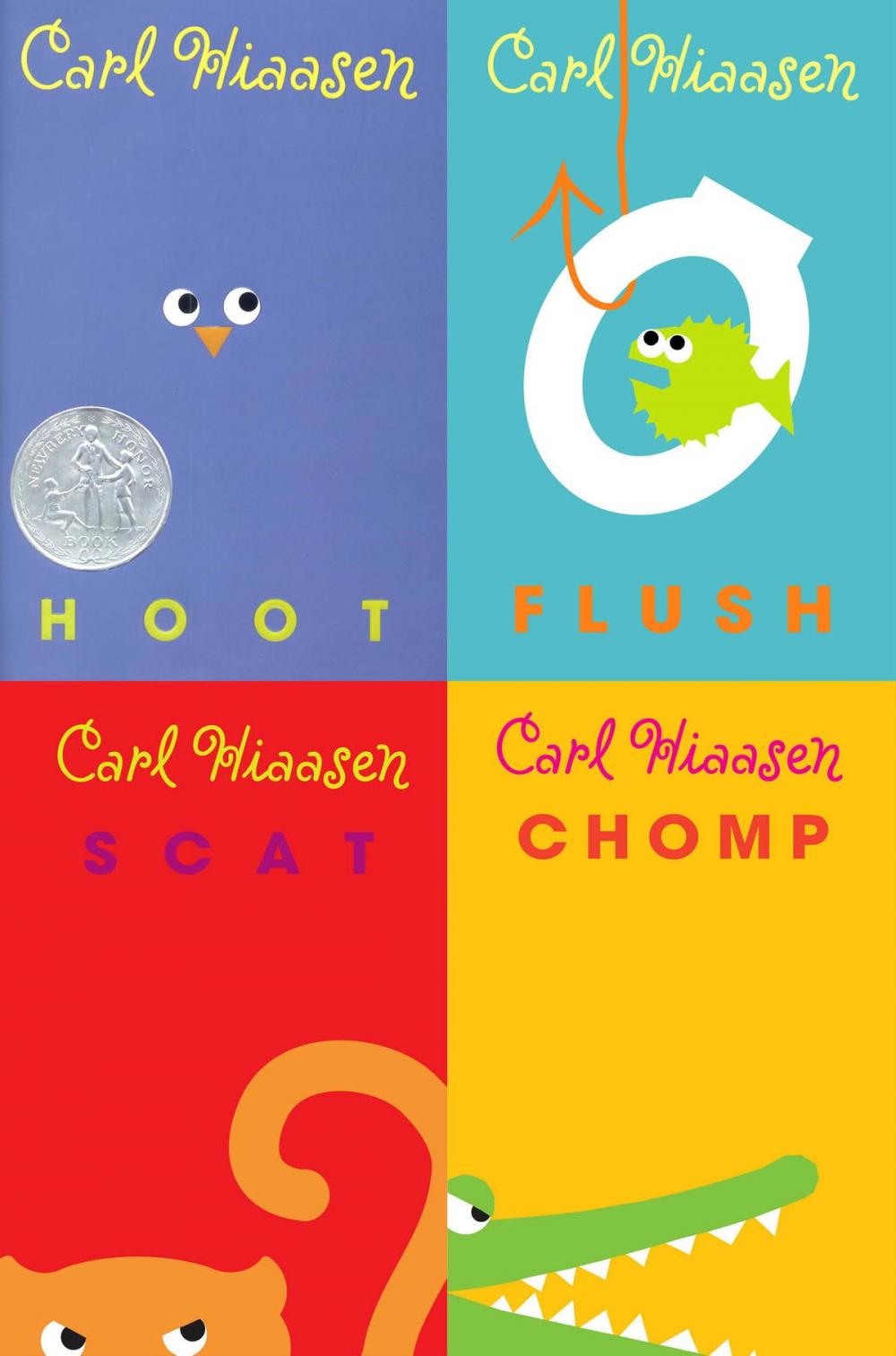 Big bigCover of Carl Hiaasen Collection: Hoot, Flush, Scat, Chomp