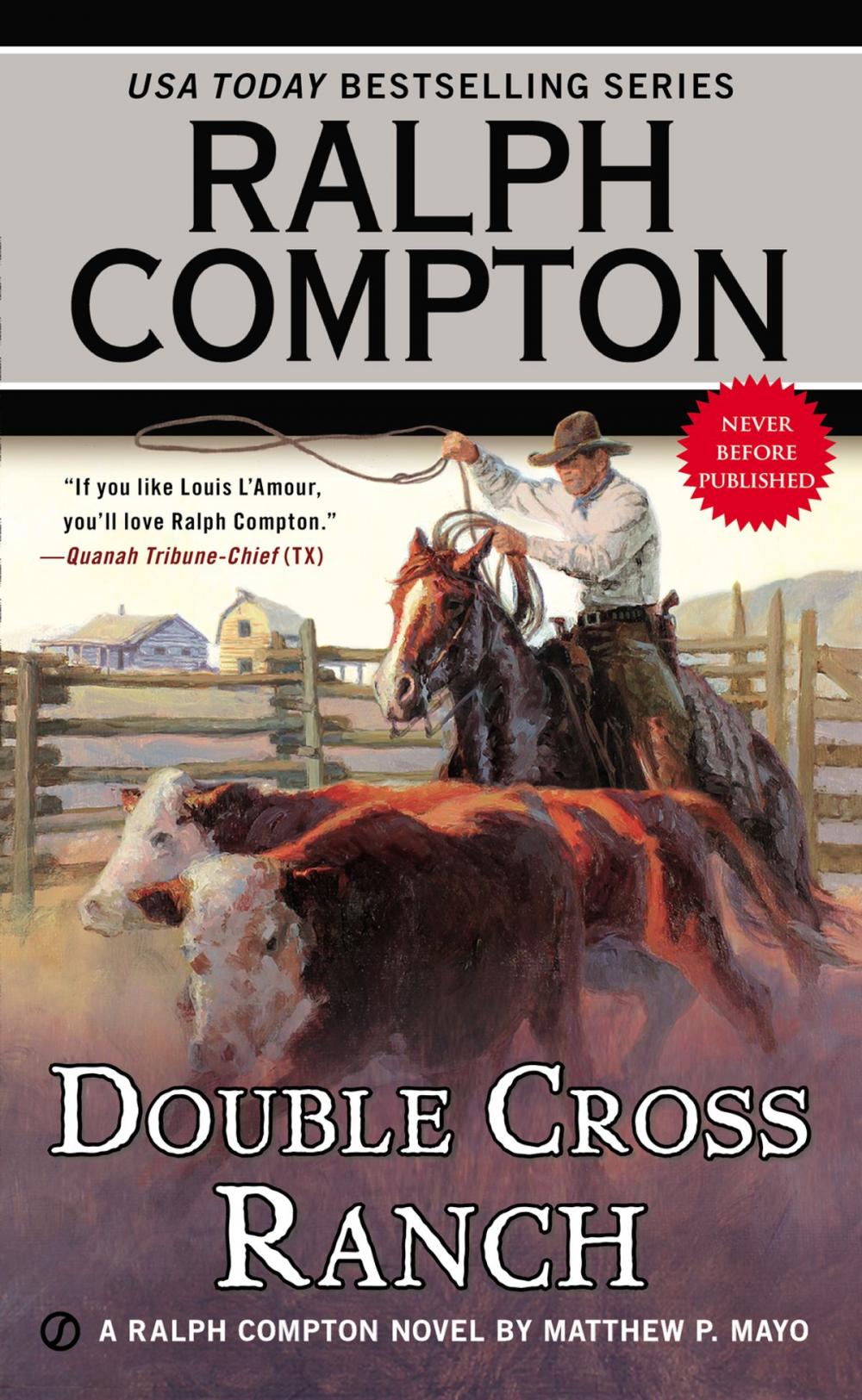 Big bigCover of Ralph Compton Double Cross Ranch