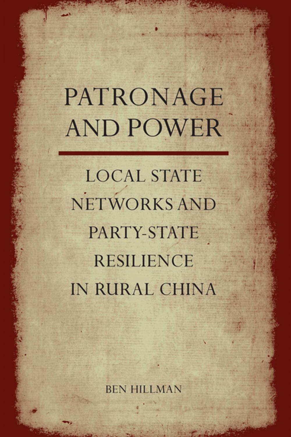 Big bigCover of Patronage and Power