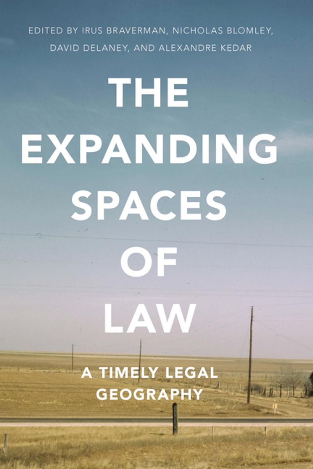 Big bigCover of The Expanding Spaces of Law