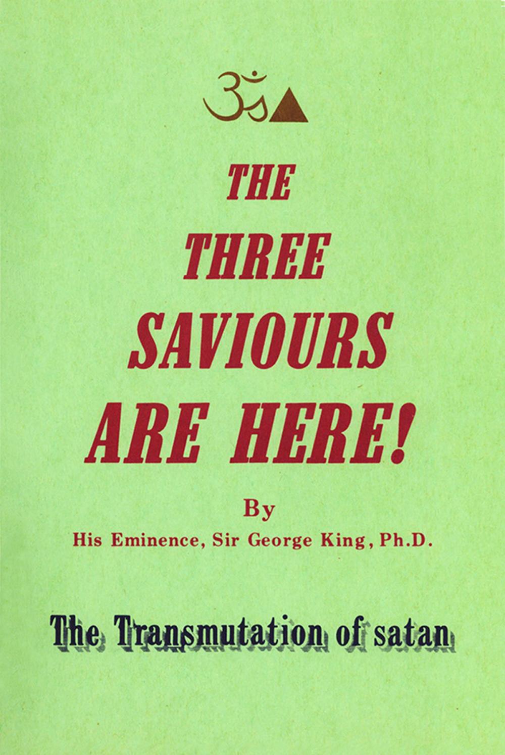 Big bigCover of The Three Saviours Are Here