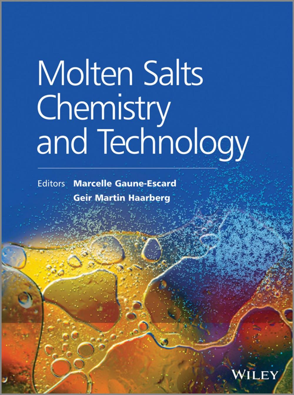 Big bigCover of Molten Salts Chemistry and Technology