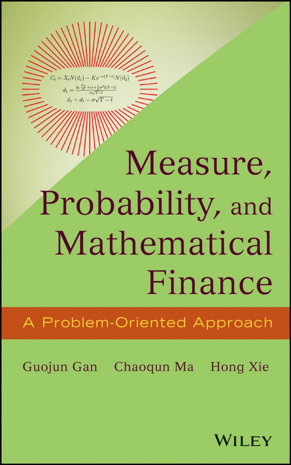 Big bigCover of Measure, Probability, and Mathematical Finance