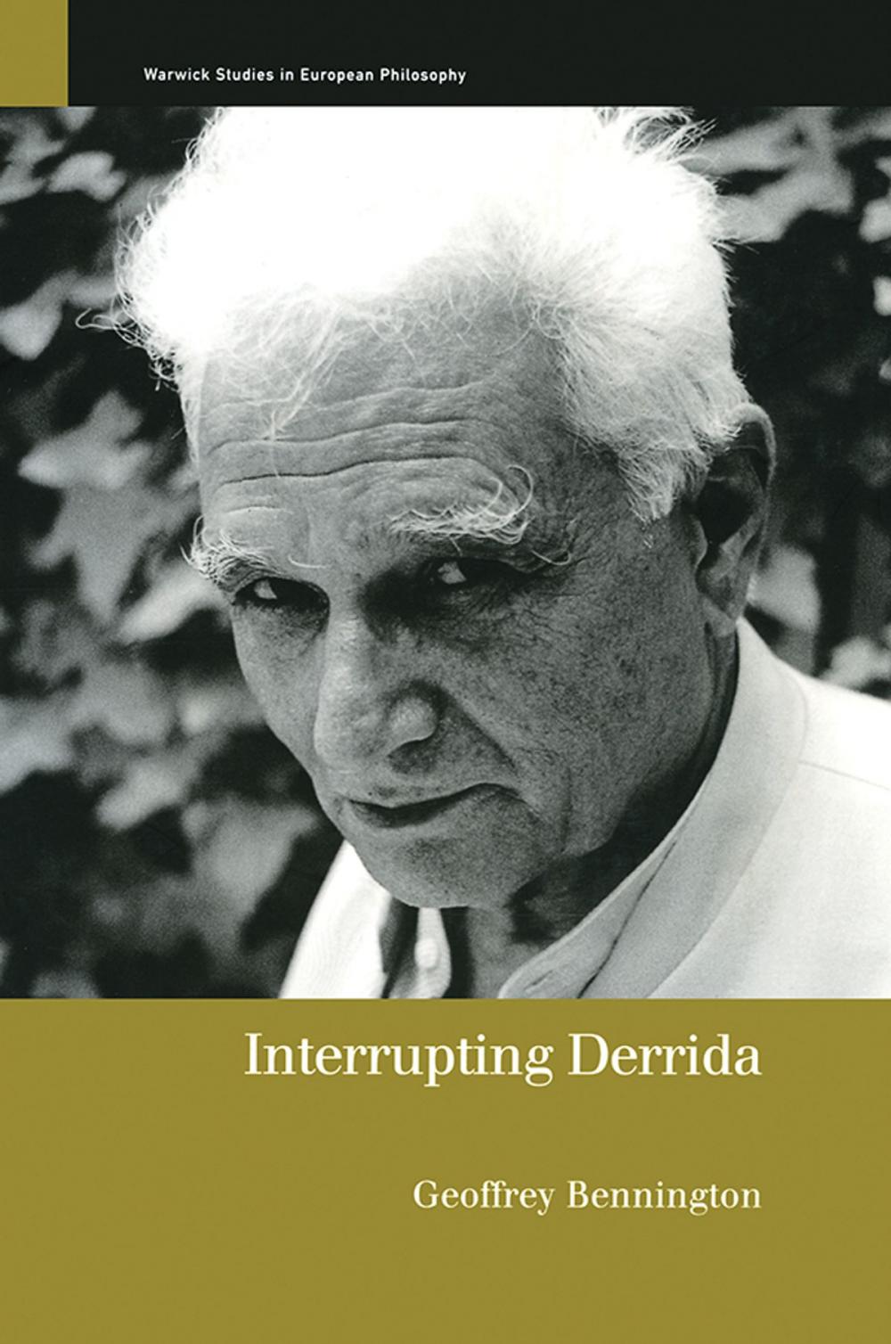 Big bigCover of Interrupting Derrida