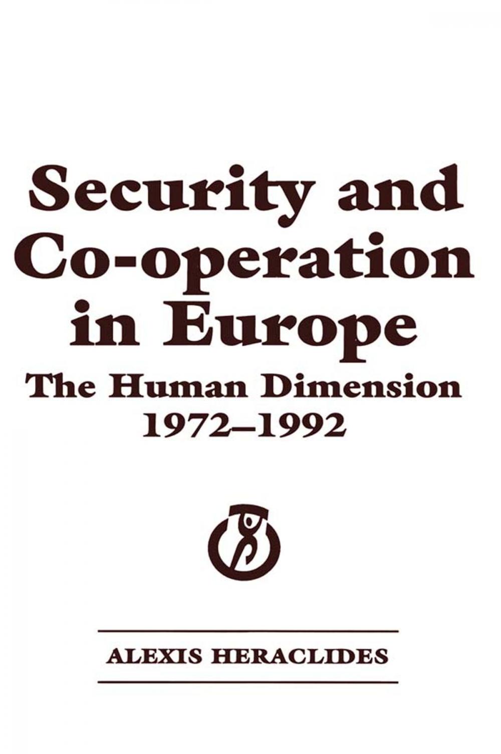 Big bigCover of Security and Co-operation in Europe