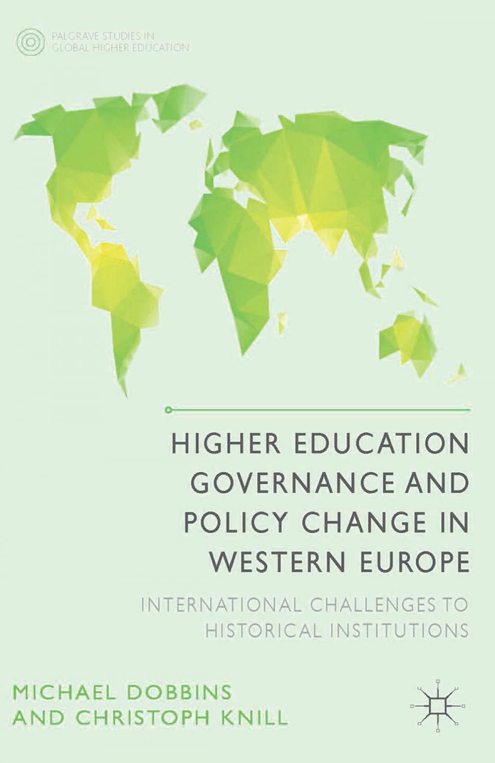 Big bigCover of Higher Education Governance and Policy Change in Western Europe