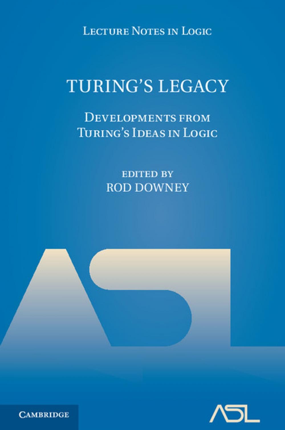 Big bigCover of Turing's Legacy