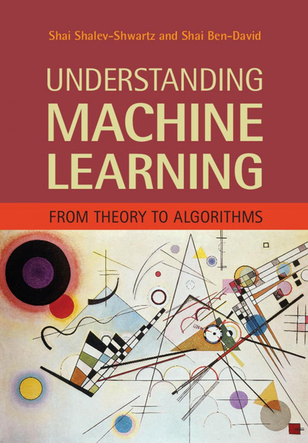 Big bigCover of Understanding Machine Learning