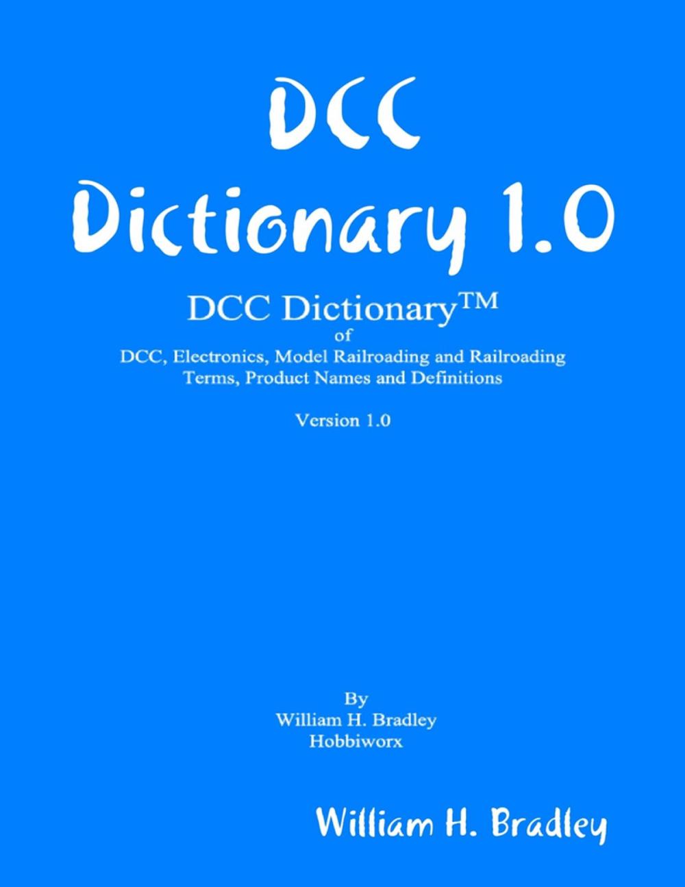 Big bigCover of DCC Dictionary 1.0