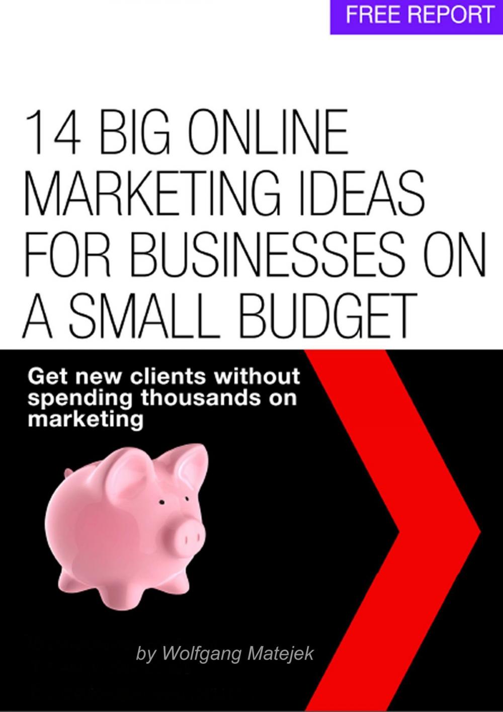 Big bigCover of 14 Big Online Marketing Ideas For Small Businesses On A Small Budget