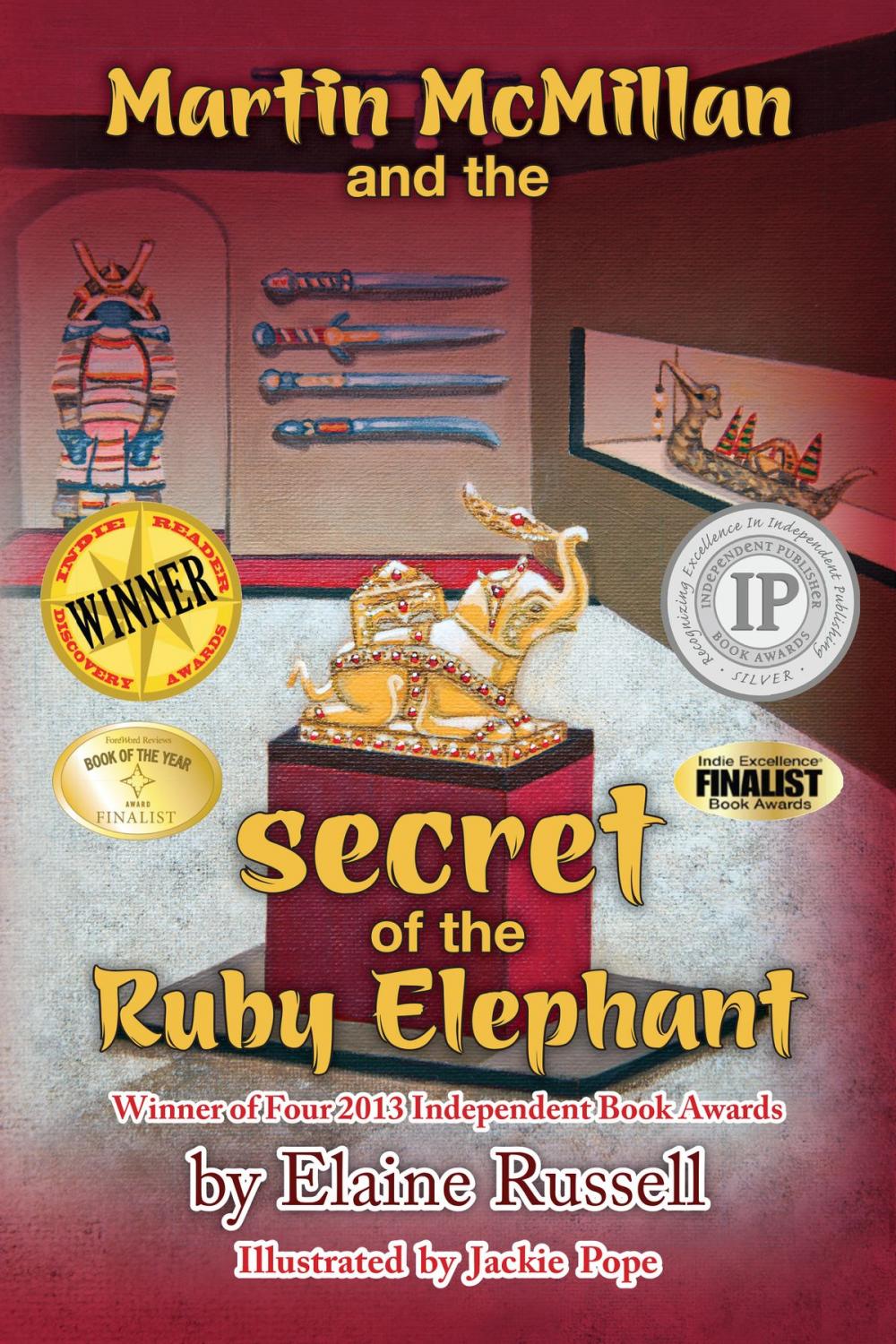 Big bigCover of Martin McMillan and the Secret of the Ruby Elephant