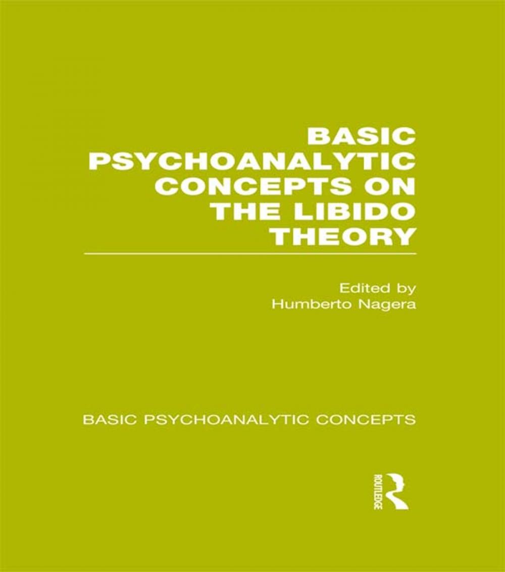 Big bigCover of Basic Psychoanalytic Concepts on the Libido Theory