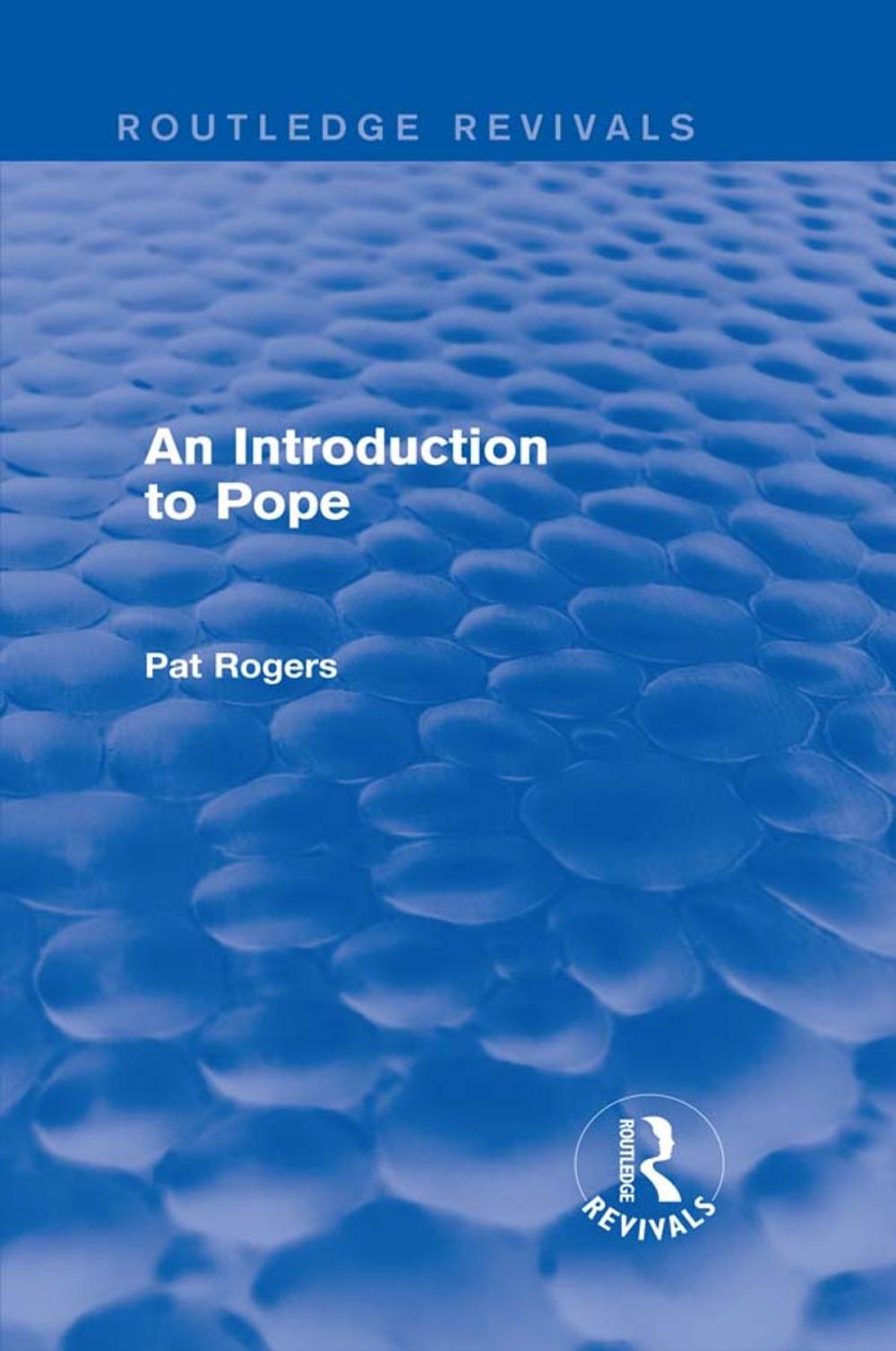 Big bigCover of An Introduction to Pope (Routledge Revivals)