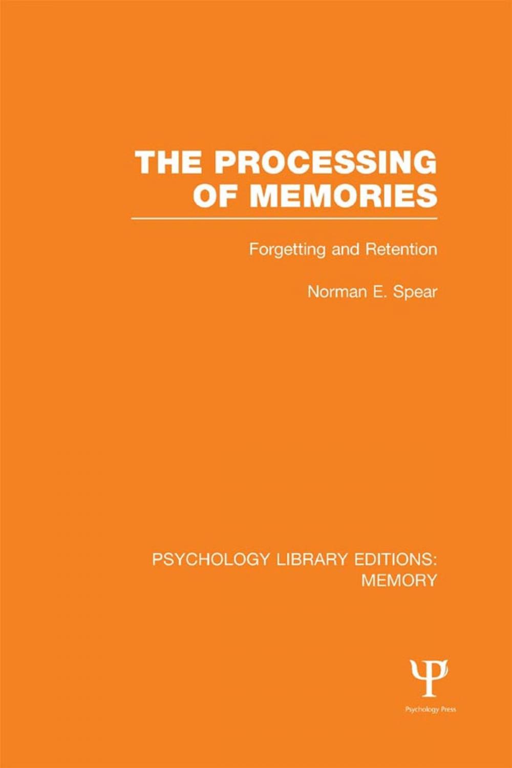 Big bigCover of The Processing of Memories (PLE: Memory)