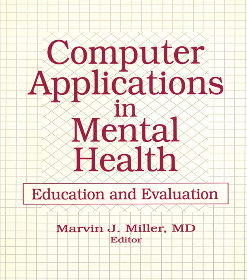 Big bigCover of Computer Applications in Mental Health