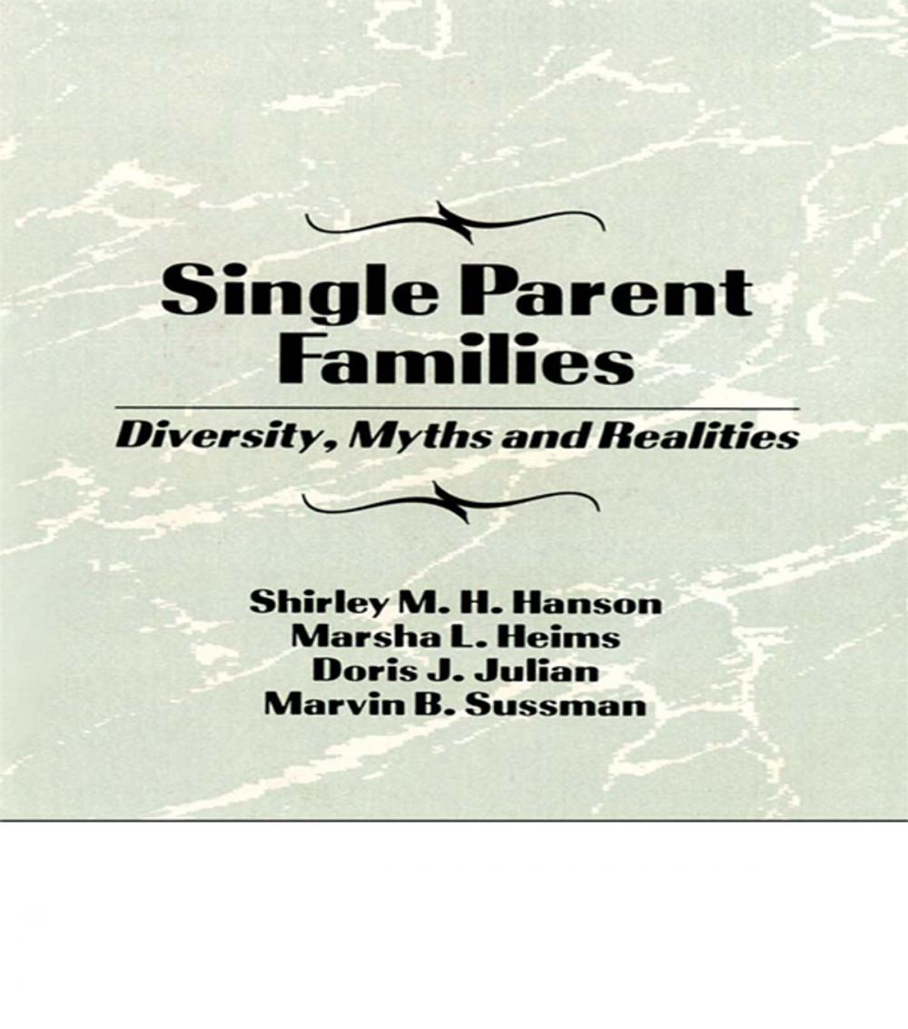 Big bigCover of Single Parent Families