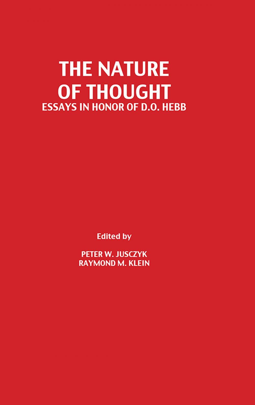 Big bigCover of The Nature of Thought