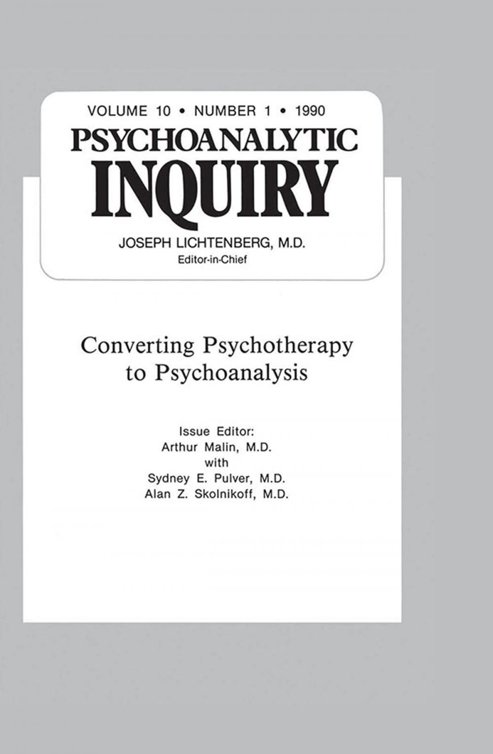 Big bigCover of Converting Psychoanalysis