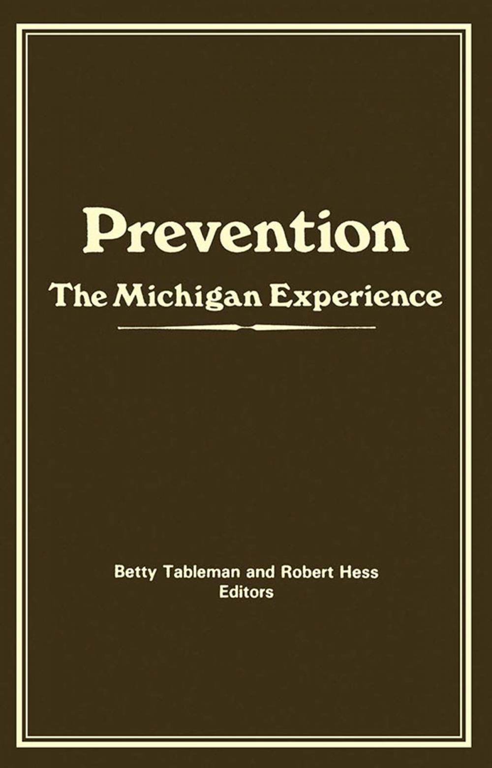 Big bigCover of Prevention