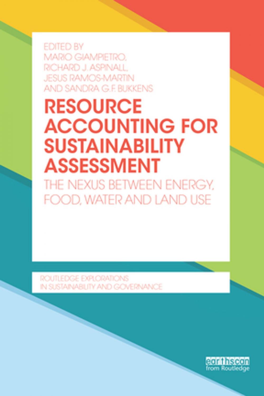 Big bigCover of Resource Accounting for Sustainability Assessment