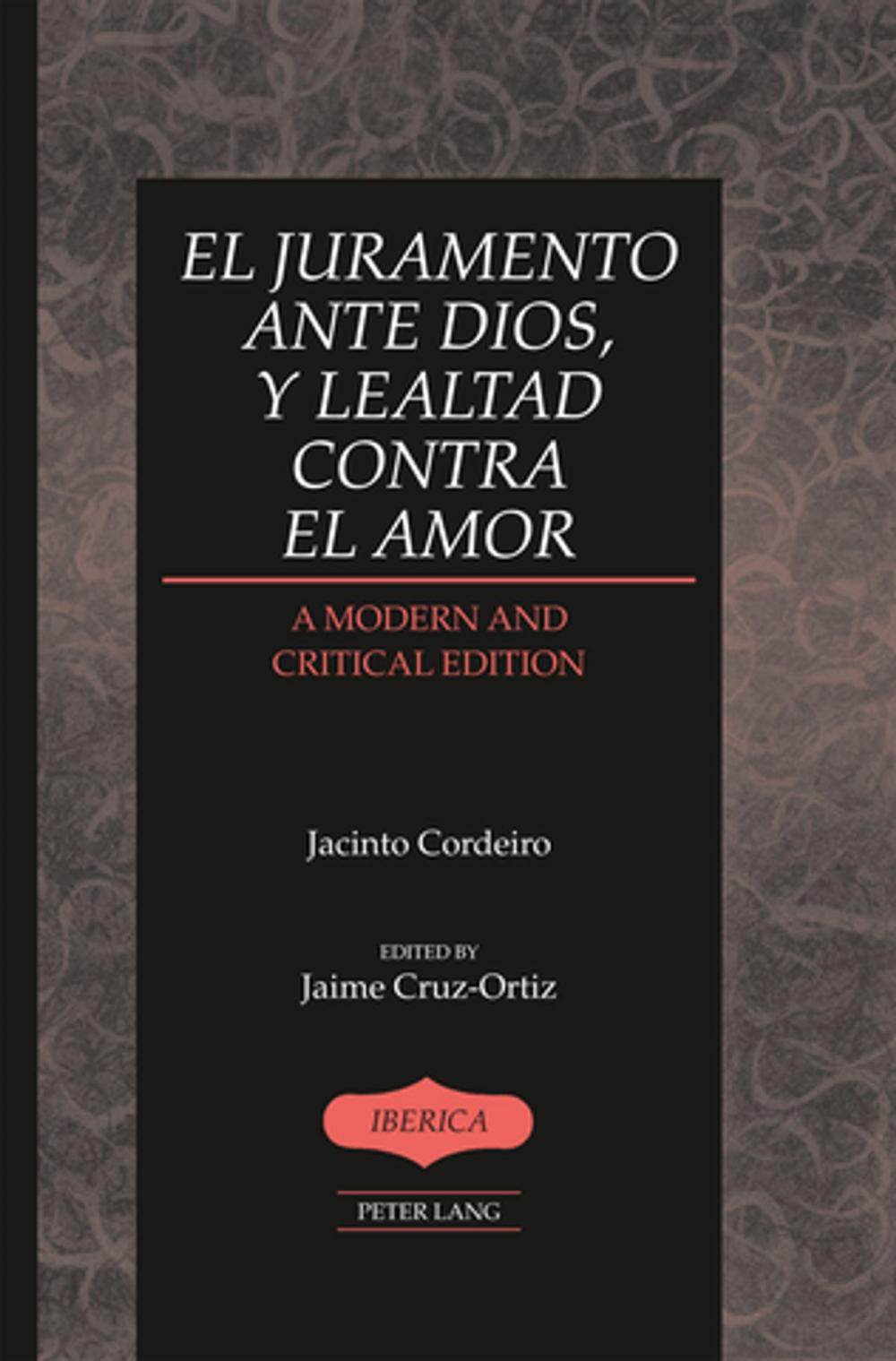 Big bigCover of El juramento ante Dios, y lealtad contra el amor