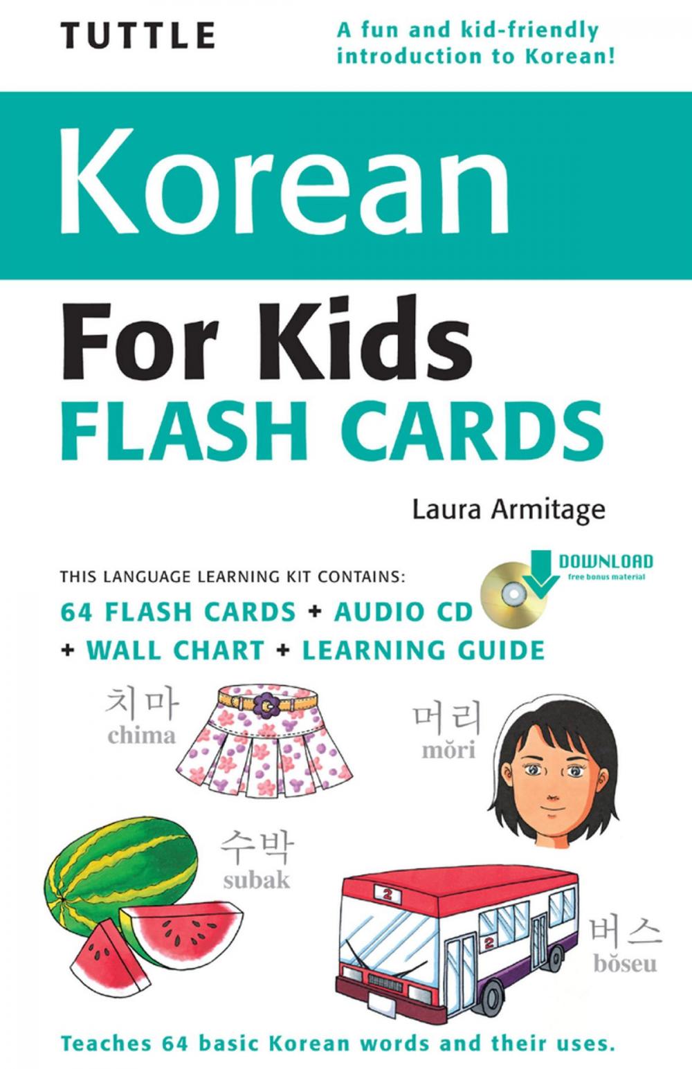 Big bigCover of Tuttle Korean for Kids Flash Cards Kit