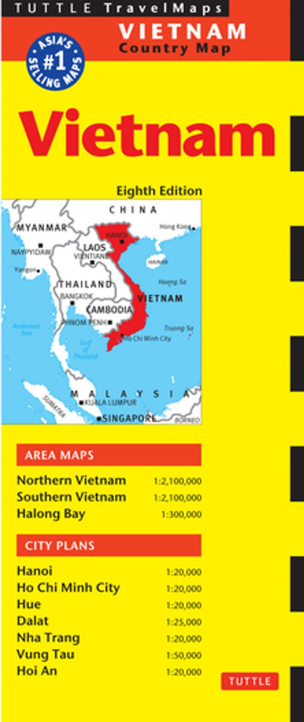 Big bigCover of Vietnam Travel Map Eighth Edition