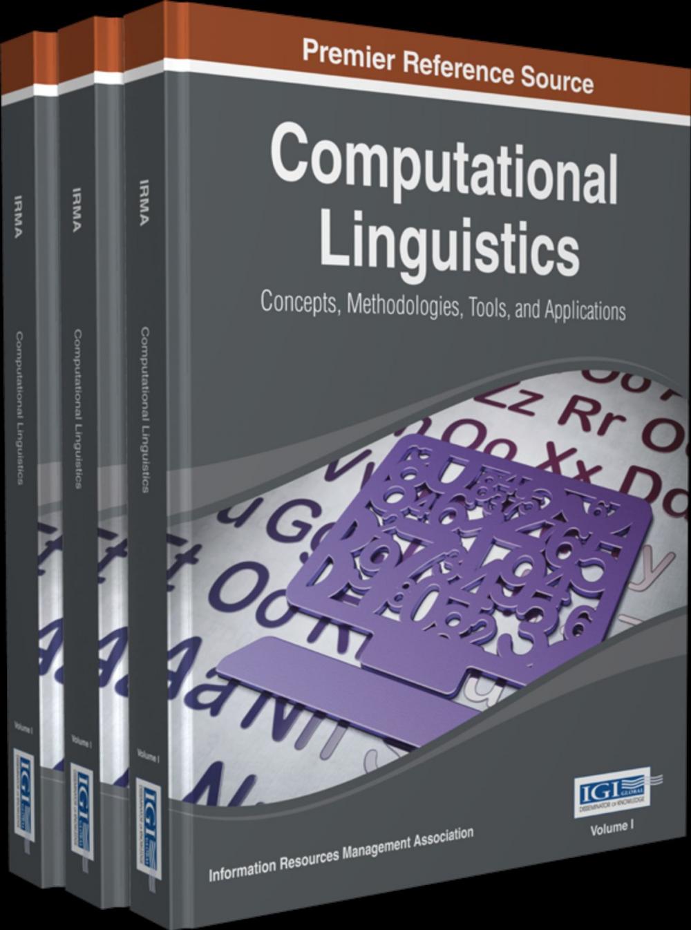 Big bigCover of Computational Linguistics