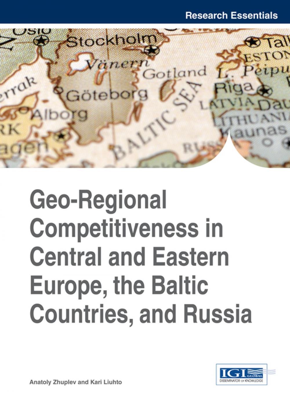 Big bigCover of Geo-Regional Competitiveness in Central and Eastern Europe, the Baltic Countries, and Russia