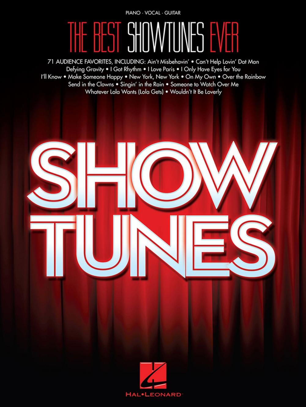 Big bigCover of The Best Showtunes Ever - Piano/Vocal/Guitar Songbook