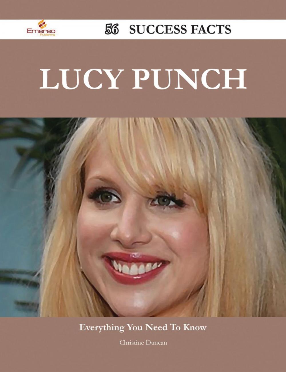 Big bigCover of Lucy Punch 56 Success Facts - Everything you need to know about Lucy Punch