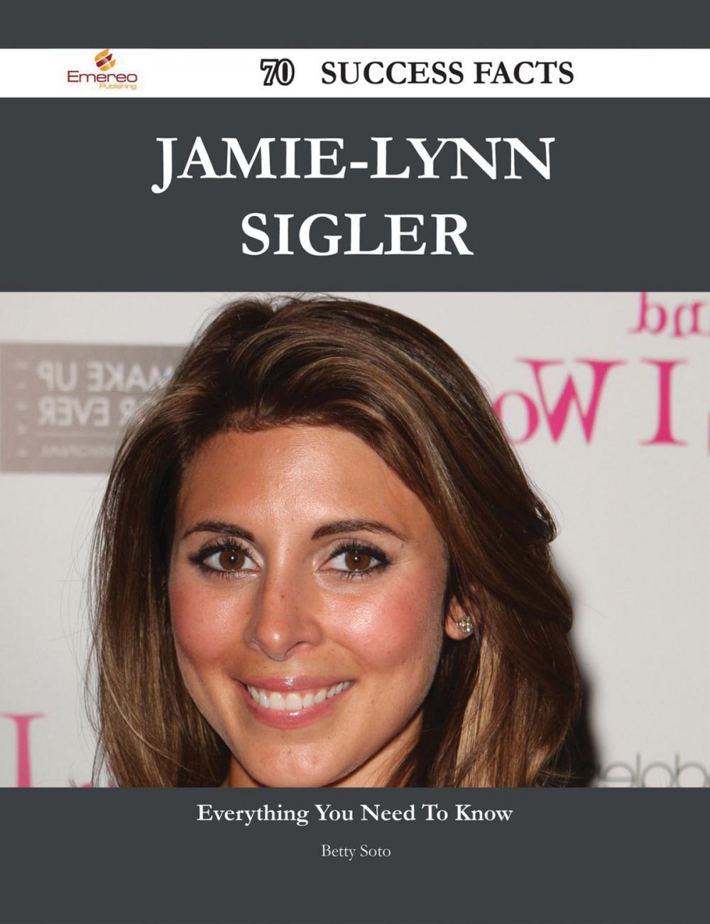 Big bigCover of Jamie-Lynn Sigler 70 Success Facts - Everything you need to know about Jamie-Lynn Sigler