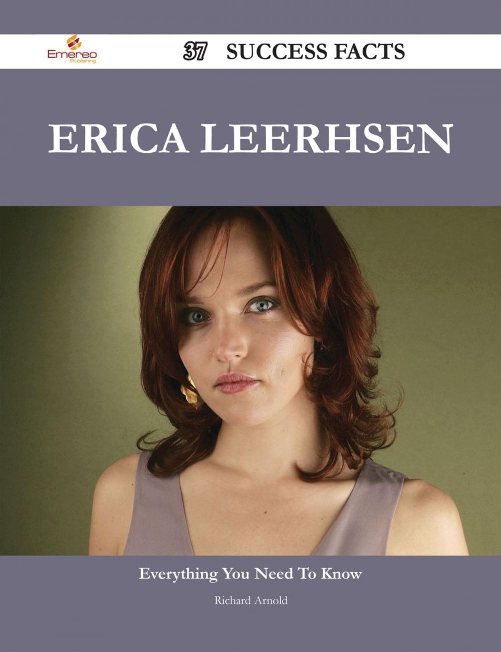 Big bigCover of Erica Leerhsen 37 Success Facts - Everything you need to know about Erica Leerhsen