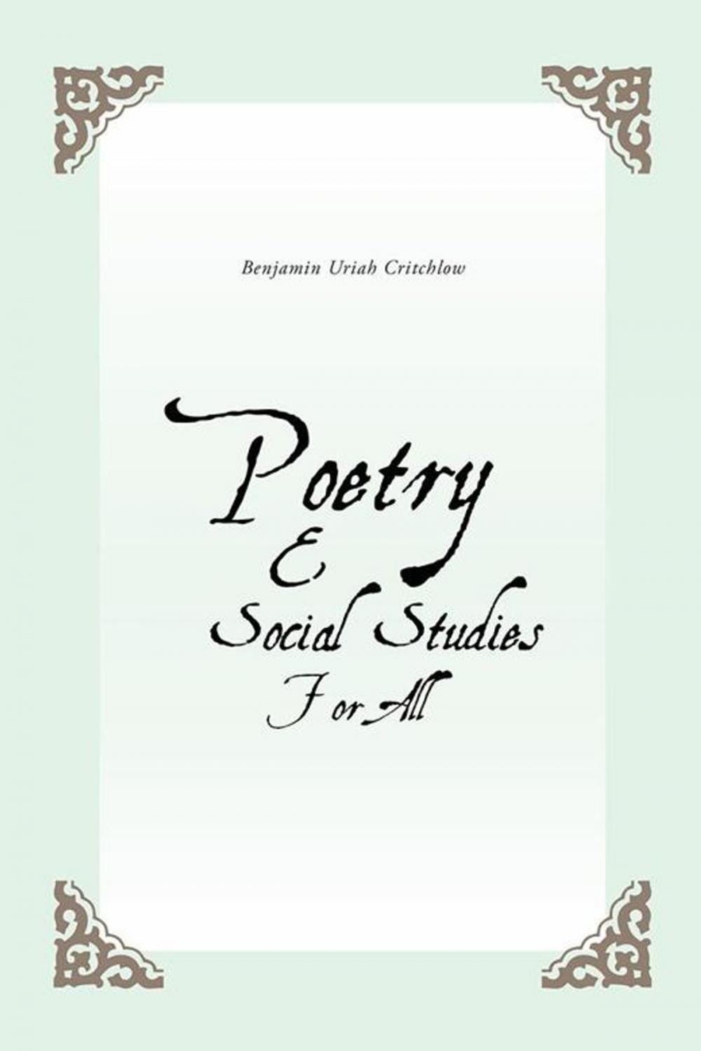 Big bigCover of Poetry and Social Studies for All