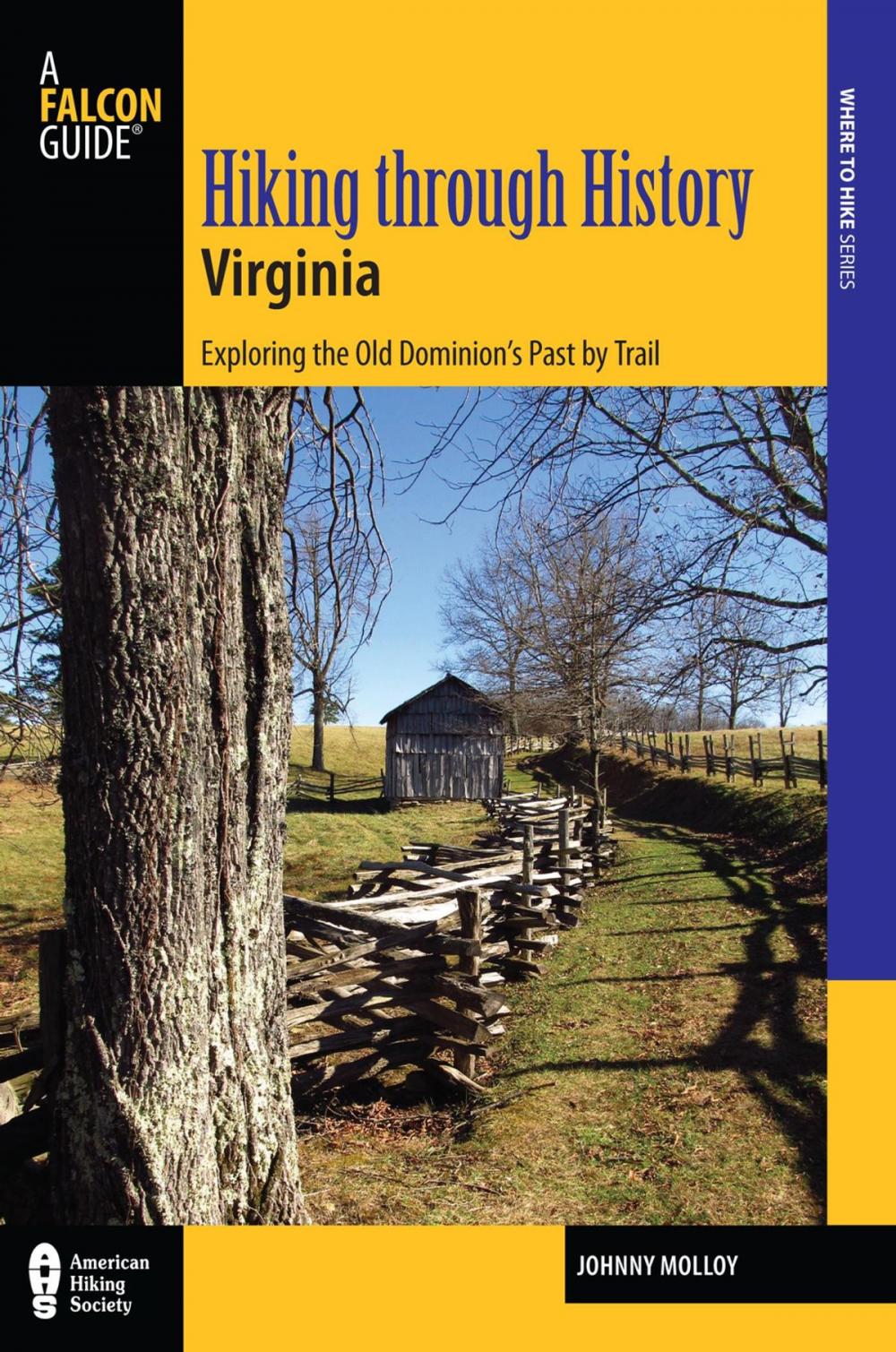 Big bigCover of Hiking through History Virginia