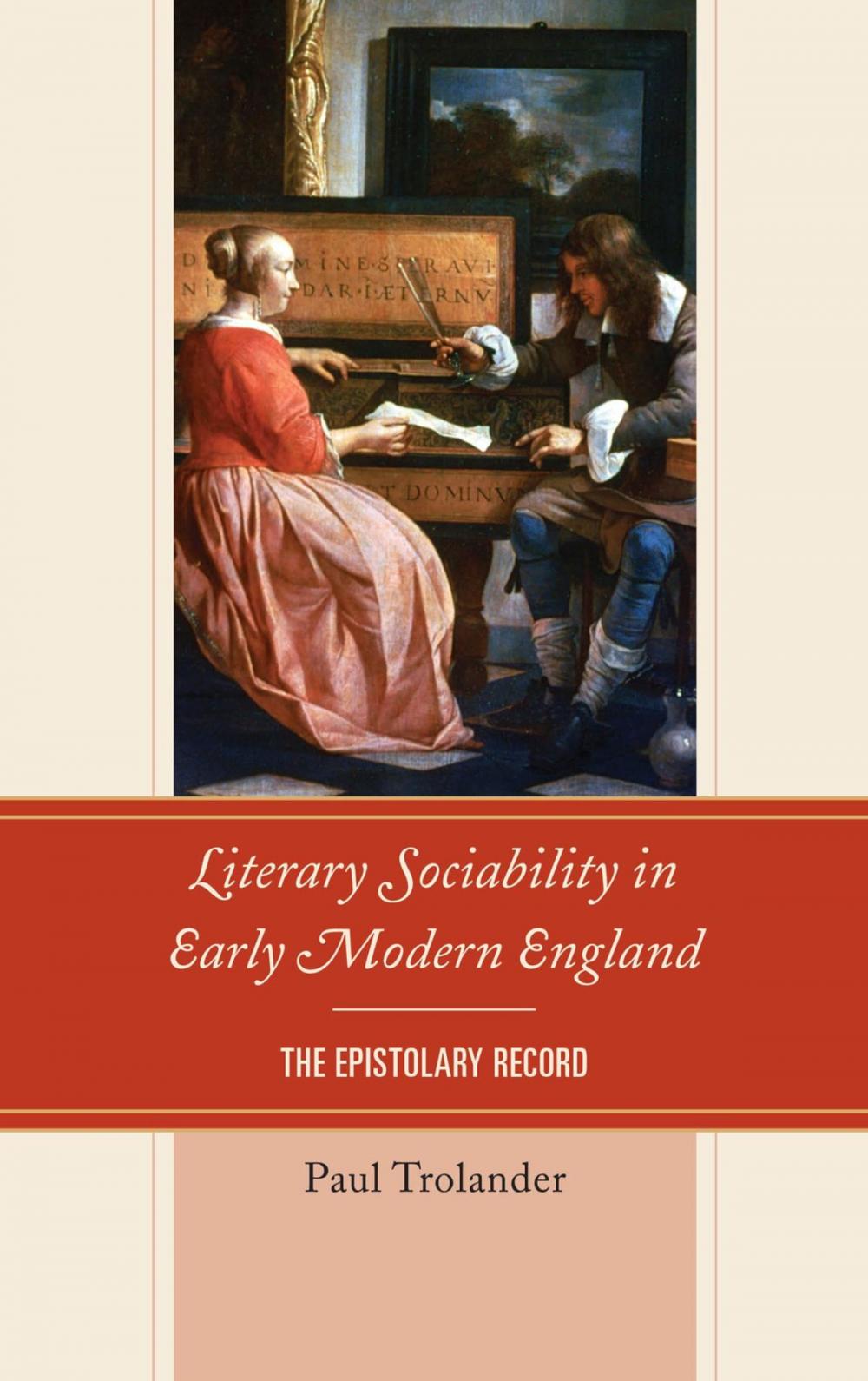 Big bigCover of Literary Sociability in Early Modern England