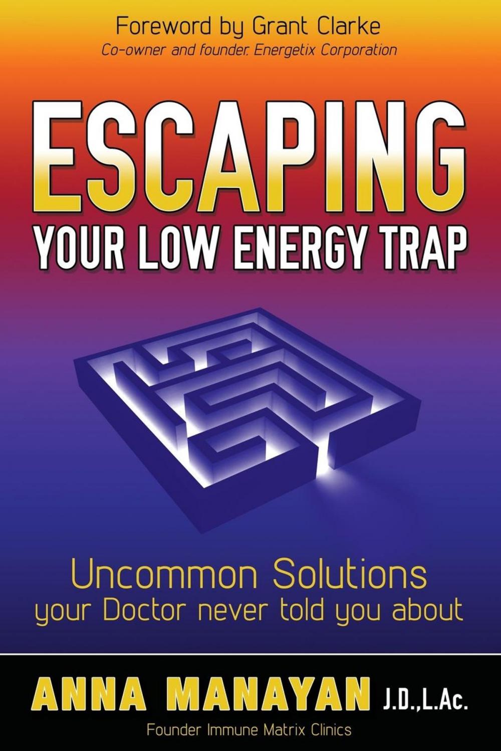 Big bigCover of Escaping Your Low Energy Trap