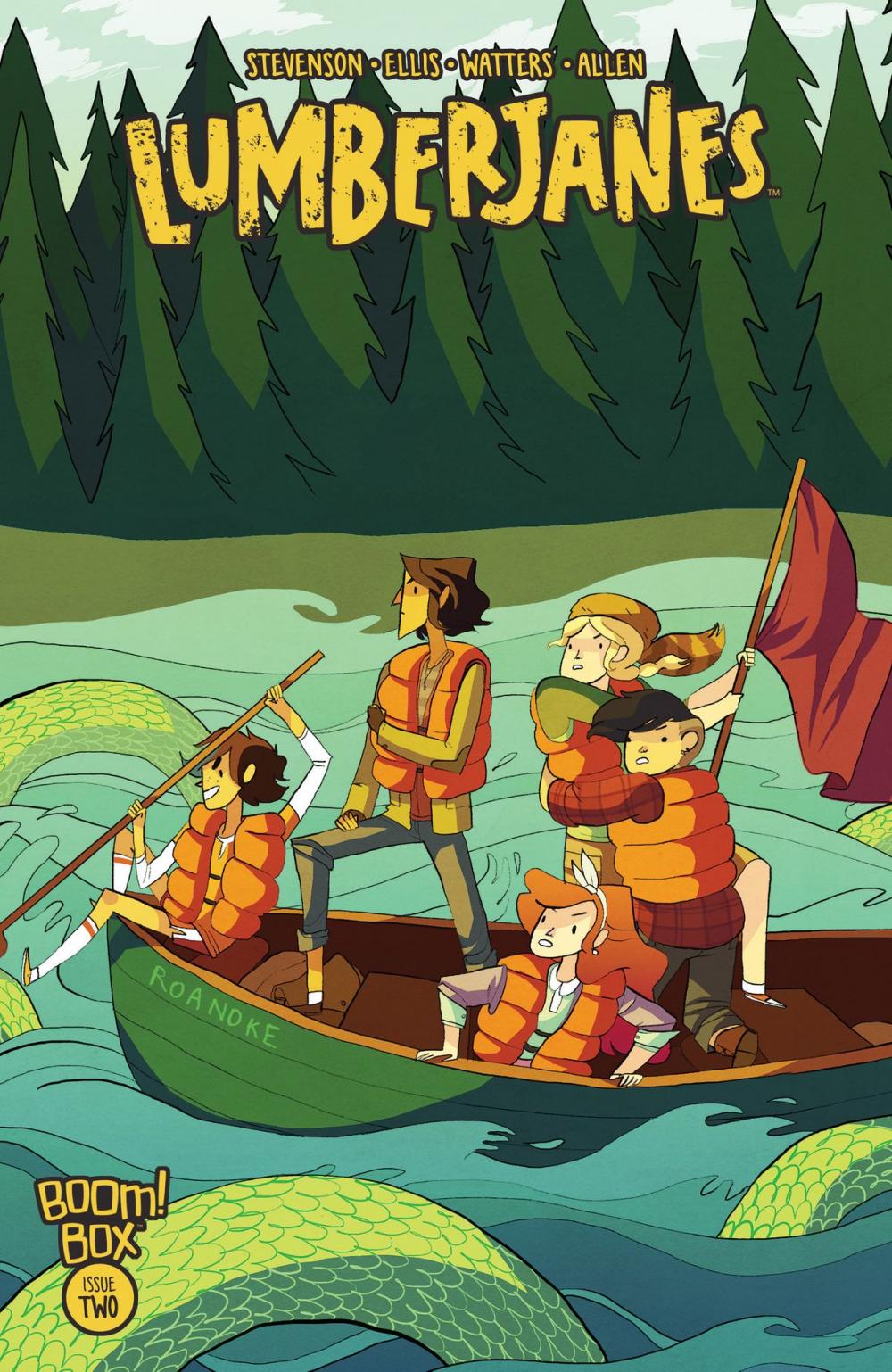 Big bigCover of Lumberjanes #2