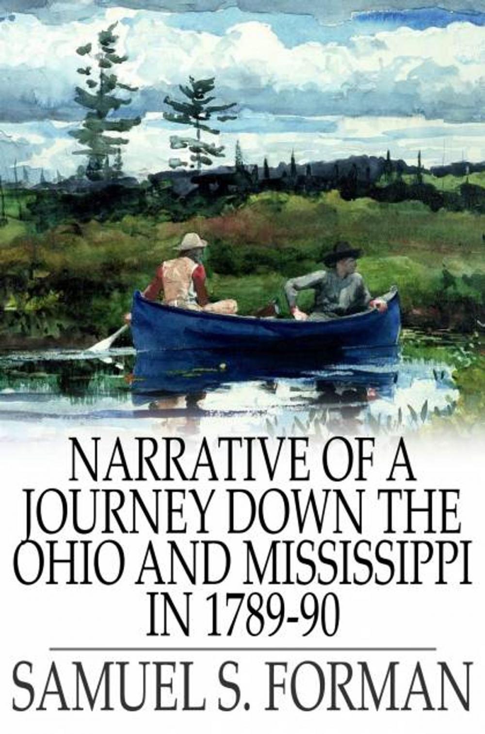 Big bigCover of Narrative of a Journey Down the Ohio and Mississippi in 1789-90