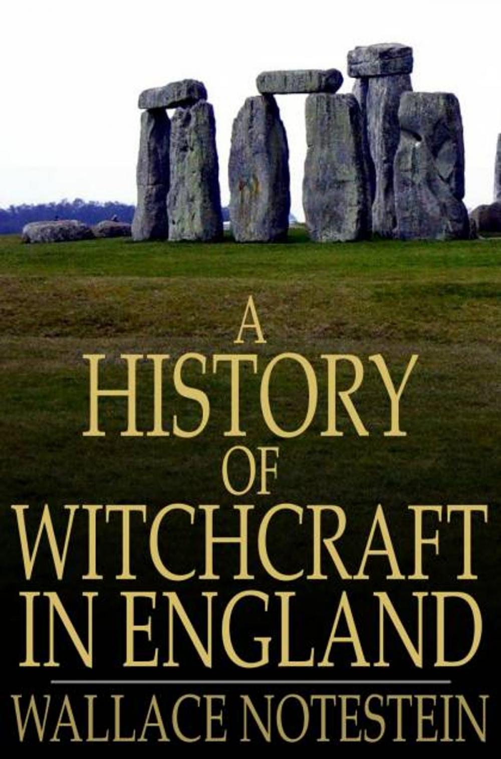 Big bigCover of A History of Witchcraft in England