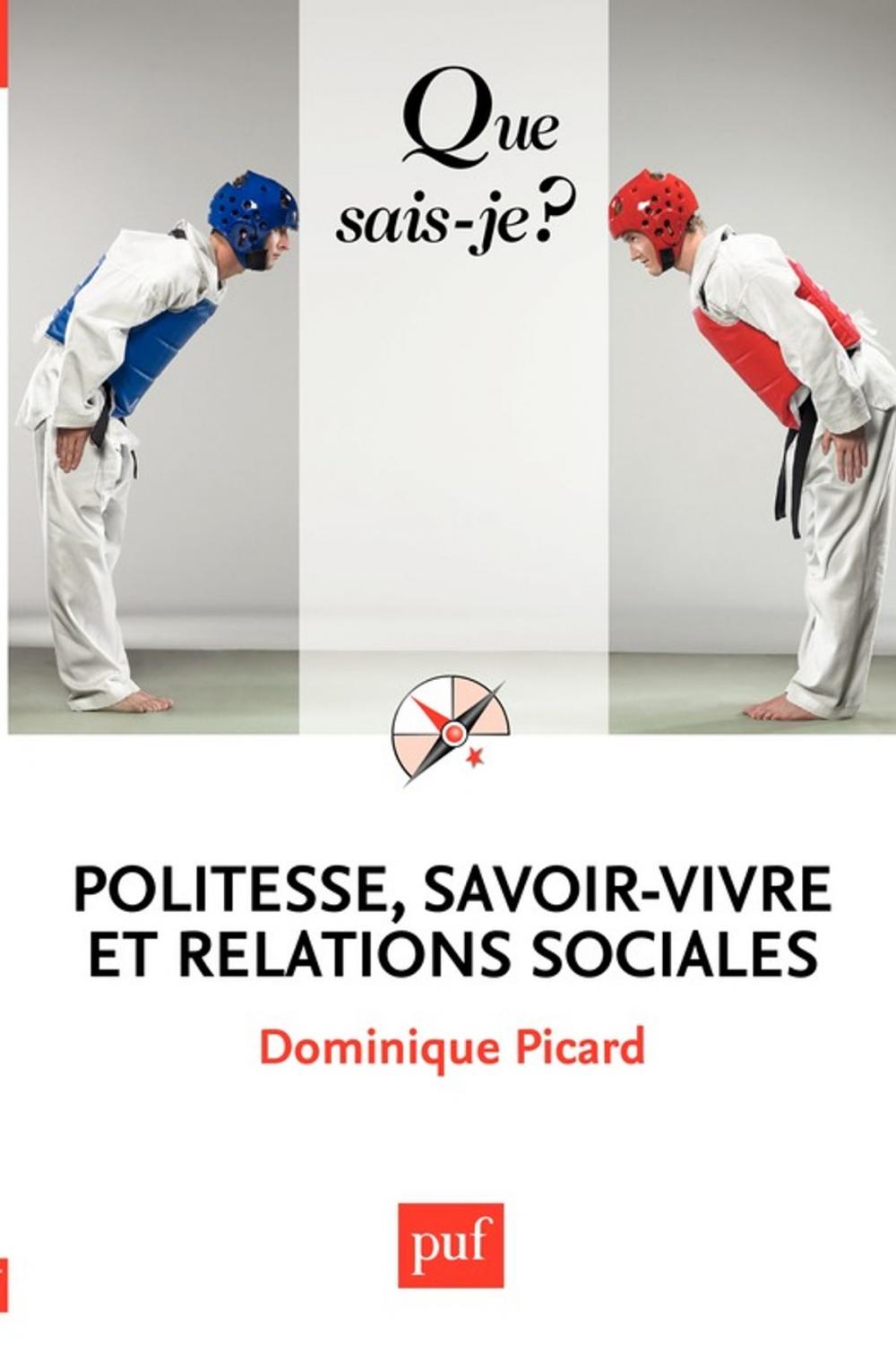 Big bigCover of Politesse, savoir-vivre et relations sociales