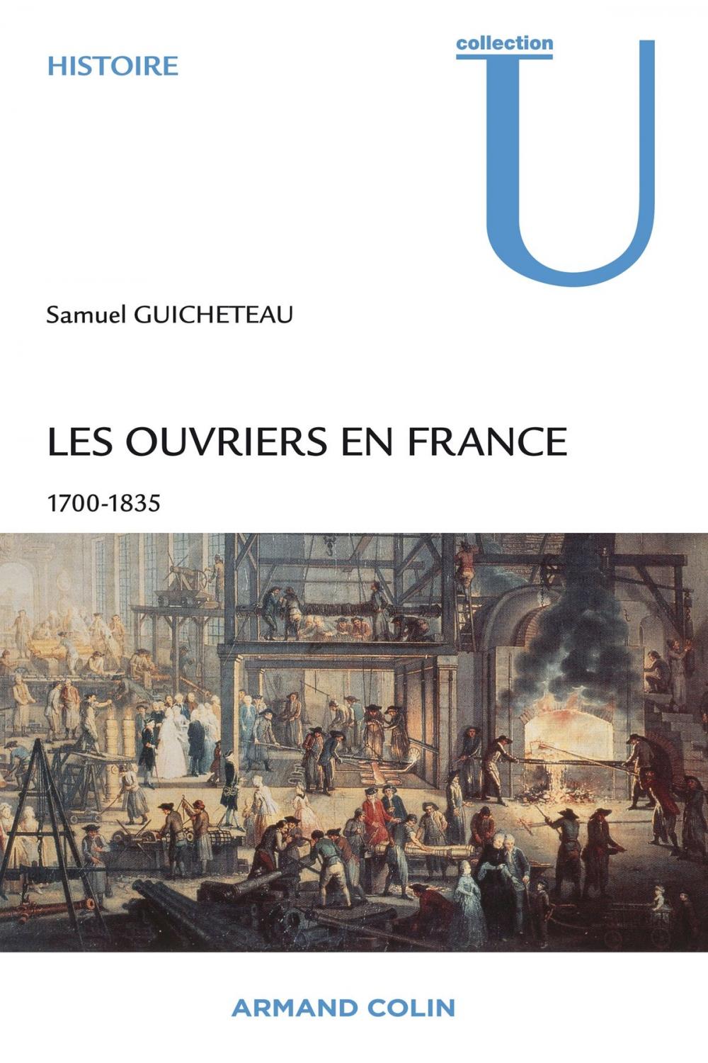 Big bigCover of Les ouvriers en France 1700-1835