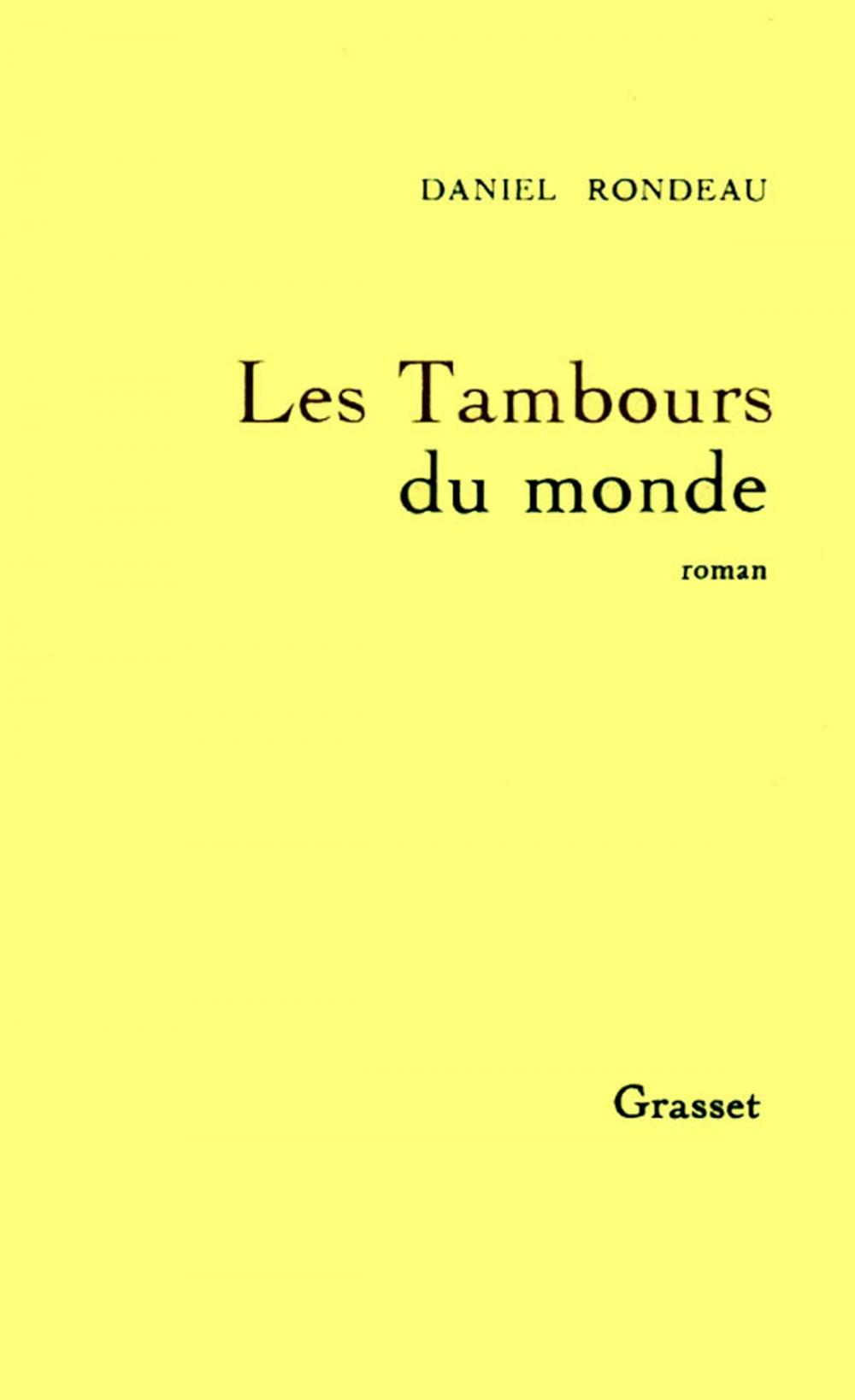 Big bigCover of Les tambours du monde