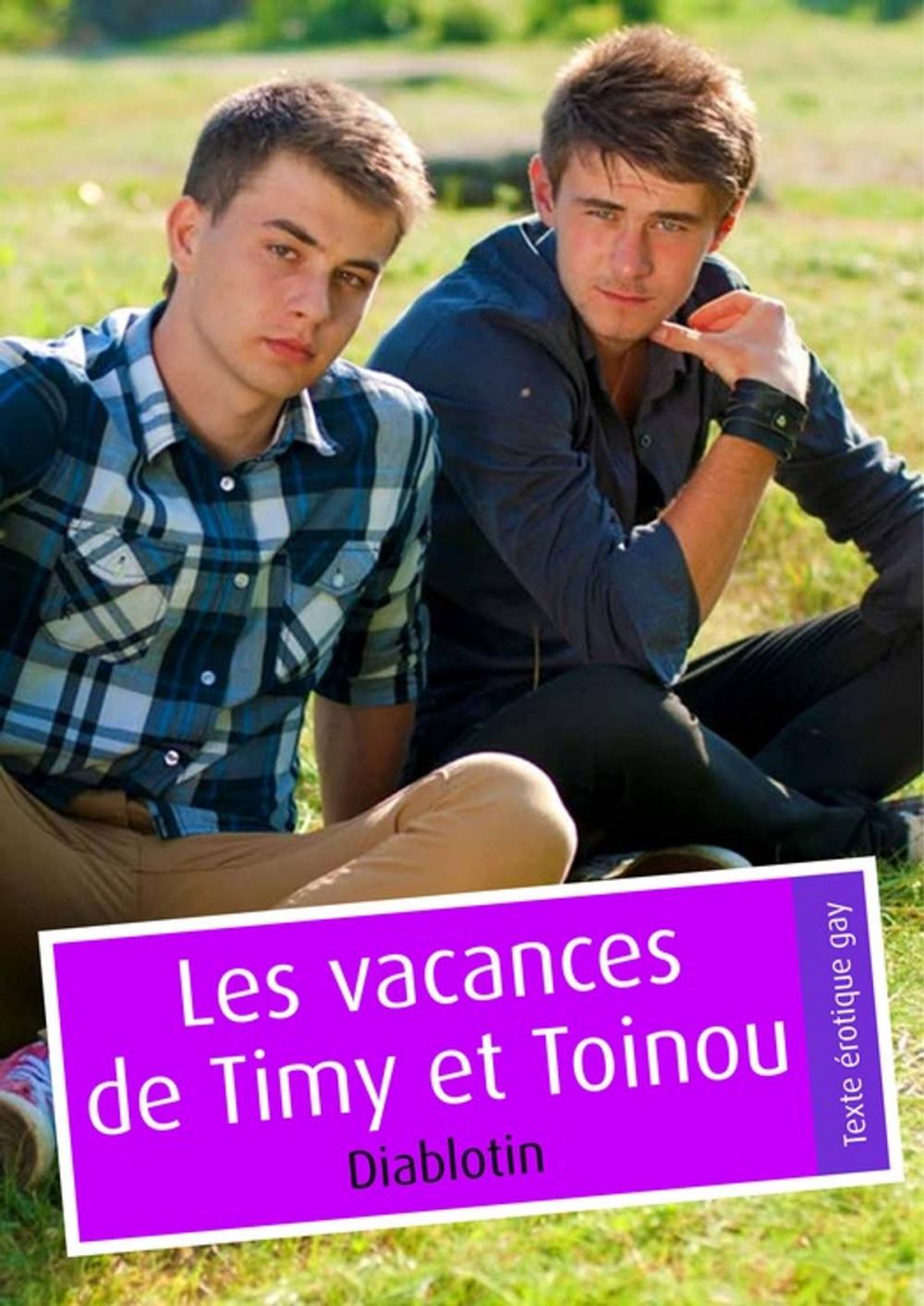 Big bigCover of Les vacances de Timy et Toinou (pulp gay)