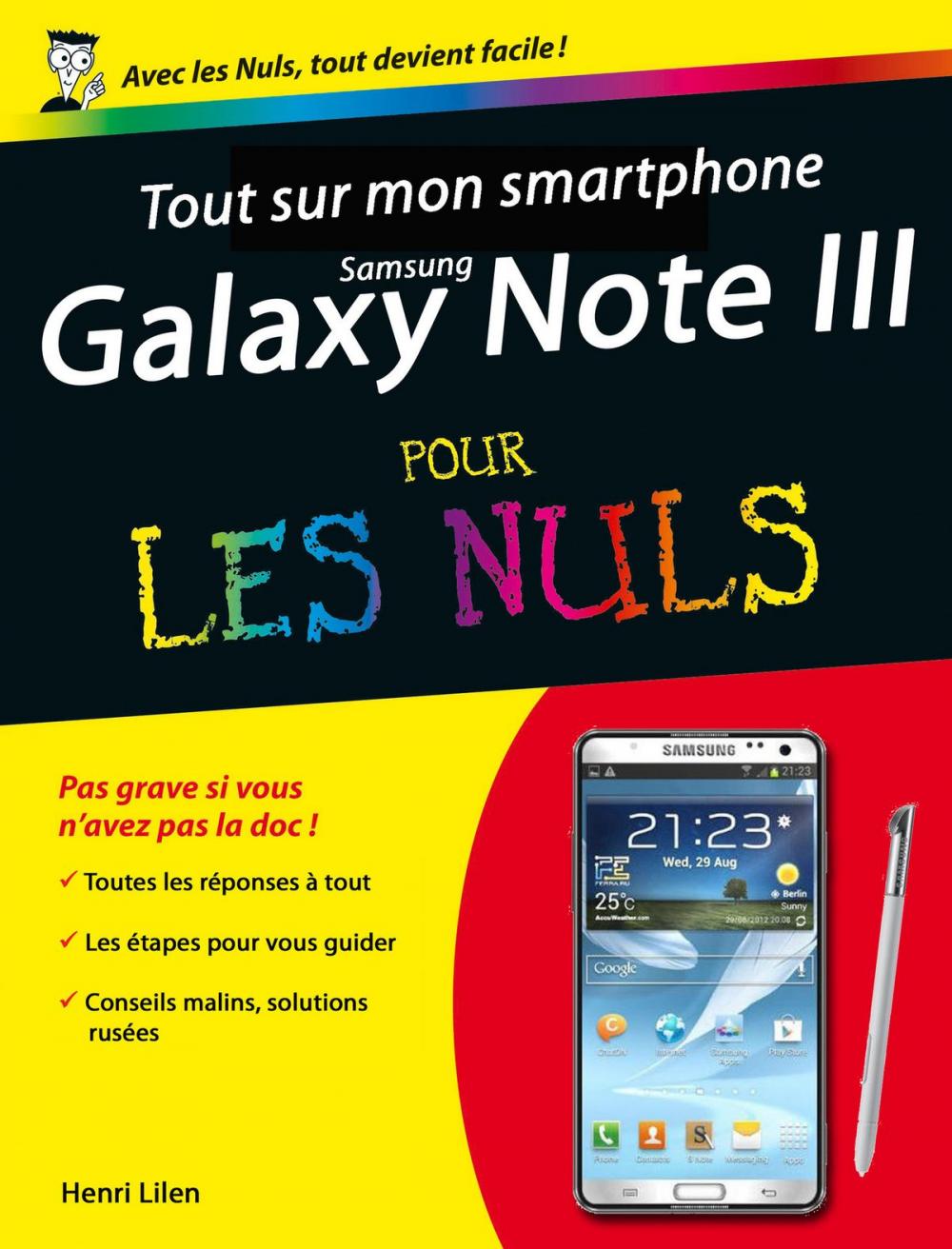 Big bigCover of Tout sur mon smartphone Galaxy Note 3 Pour les Nuls