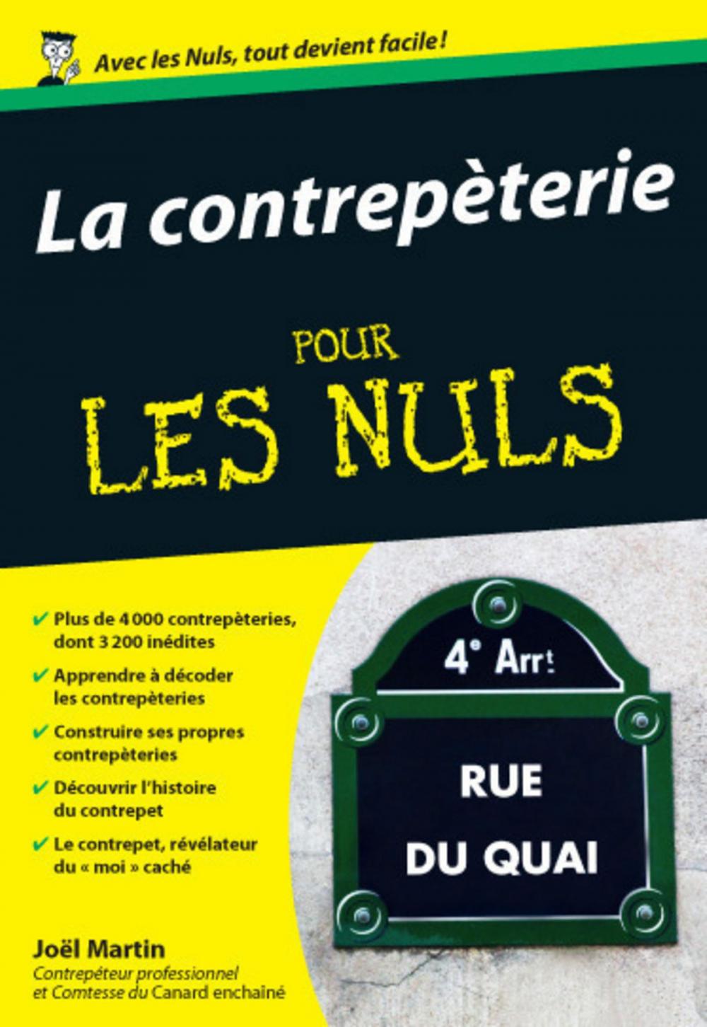 Big bigCover of La contrepèterie Poche Pour les Nuls