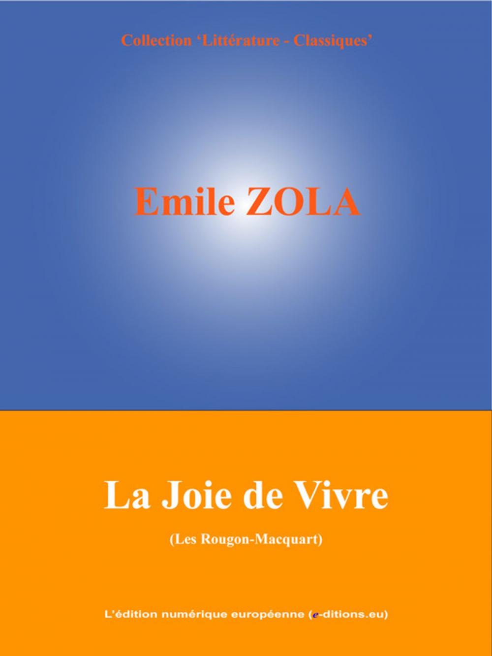 Big bigCover of La Joie de Vivre