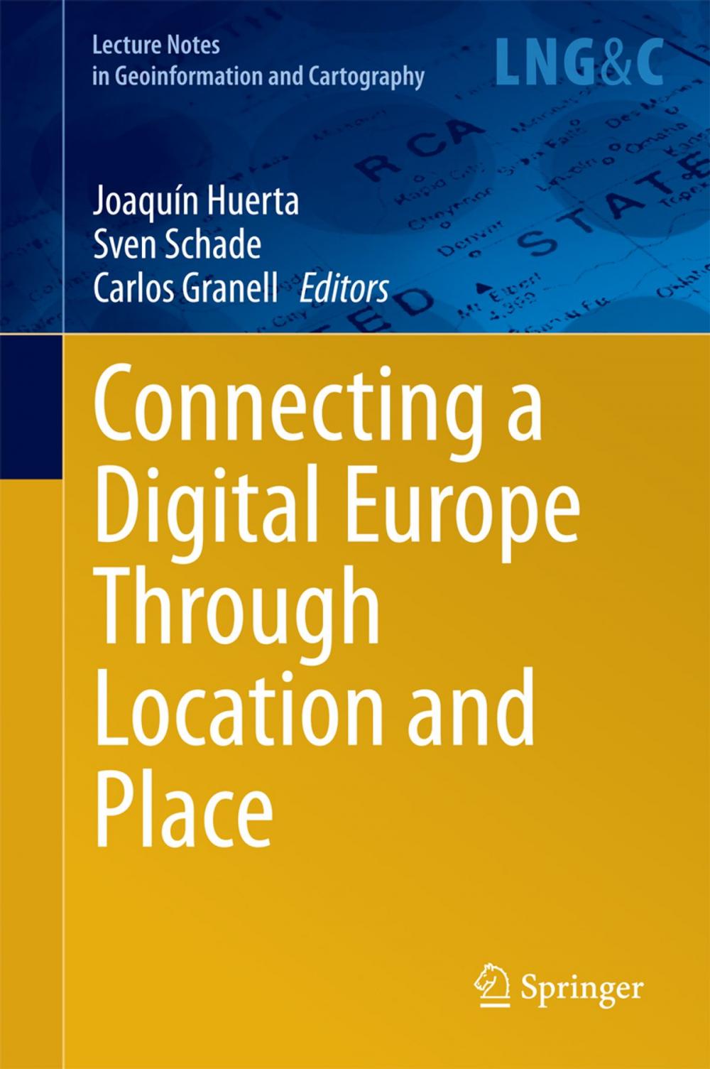 Big bigCover of Connecting a Digital Europe Through Location and Place